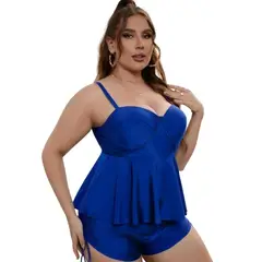 GENERICO - Traje De Baño 2 Piezas short y blusa t030