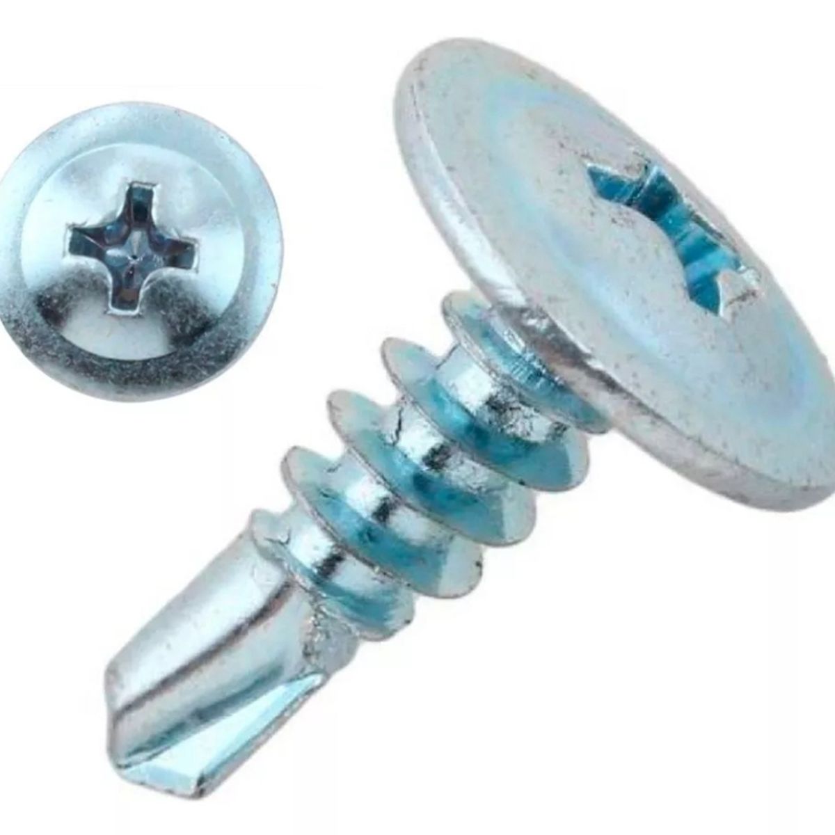 GENERICO - Tornillo Cabeza De  Lenteja 8X1/2 Punta Broca Caja 16000 Unidades