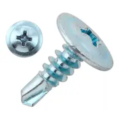 GENERICO - Tornillo Cabeza De Lenteja 8X1/2 Punta Broca Caja 16000 Unidades