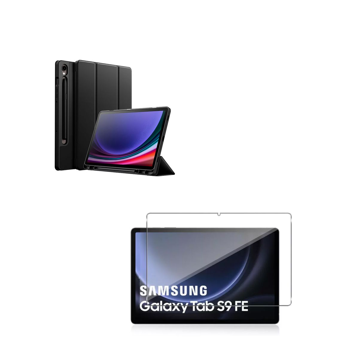 JOIGO - Funda Smart Cover Para Samsung S9 FE + Plus 12.4 Lamina V.