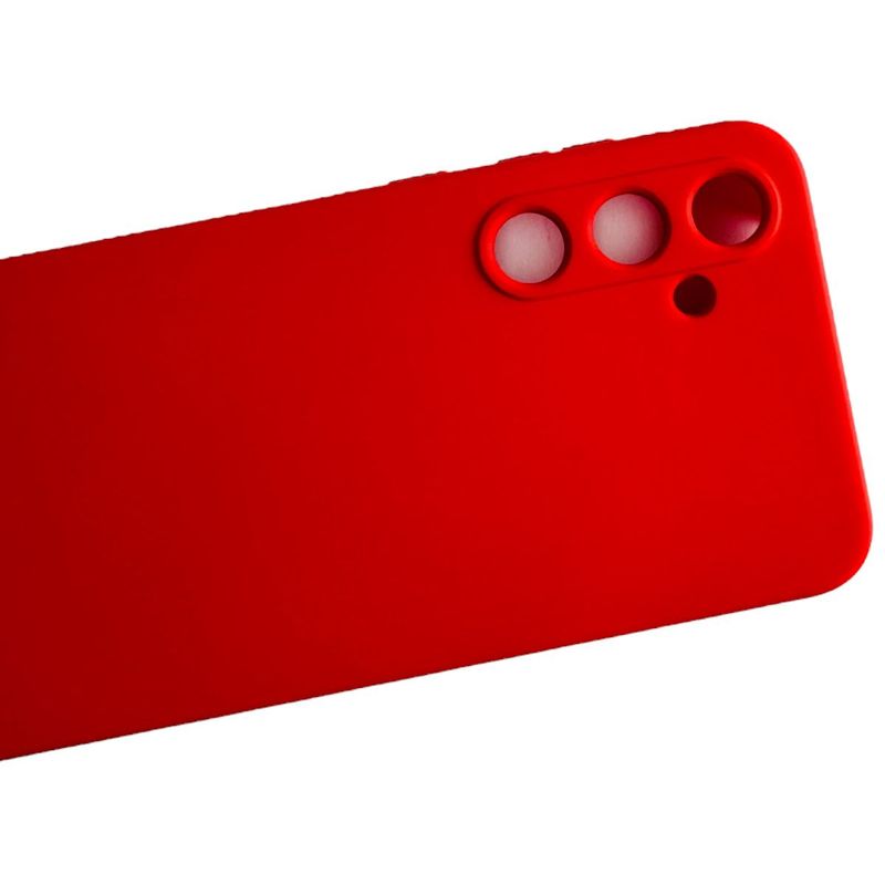 GENERICO - Carcasa Funda Para Samsung A55 Silicona Color Rojo