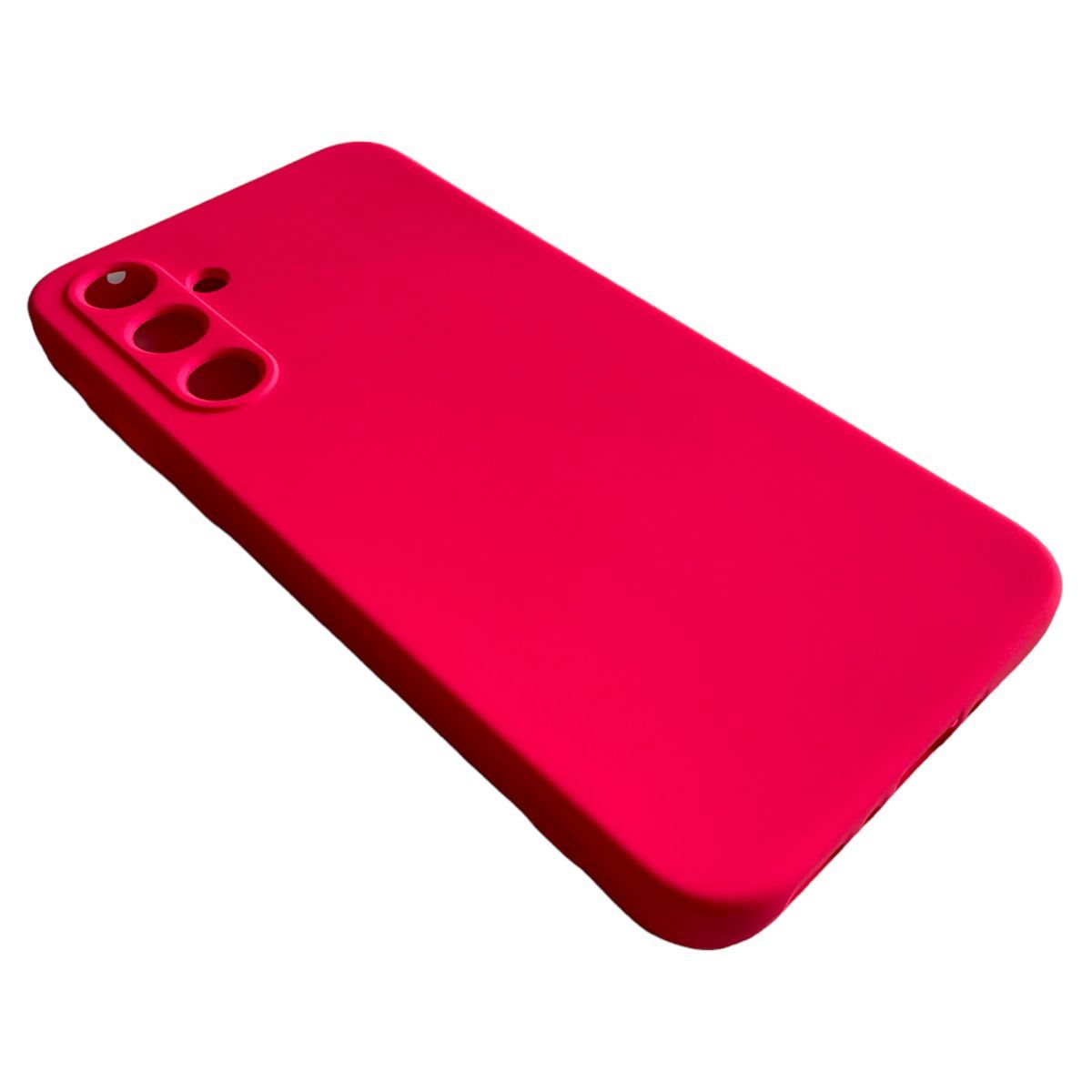 GENERICO - Carcasa Funda Para Samsung A55 Silicona Color Rosa Chicle