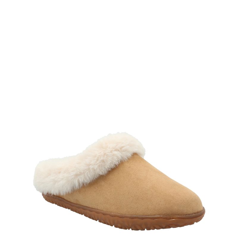 AZALEIA - Pantufla Mujer Baxter Cognac AZALEIA