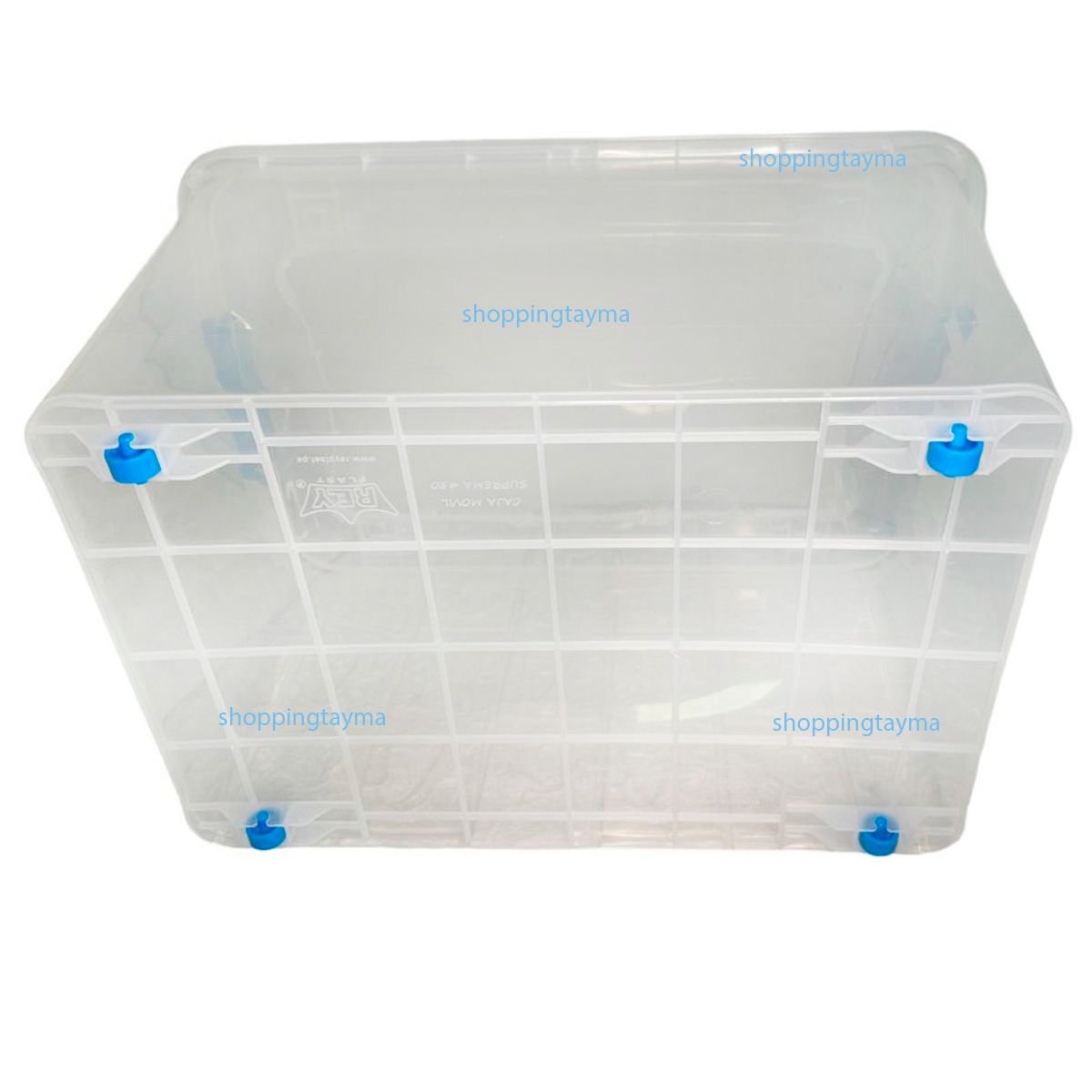 REYPLAST - Caja Organizadora Con Ruedas Suprema 38 Litros