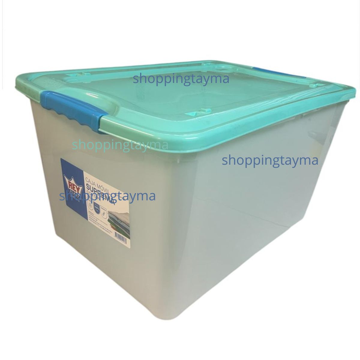 REYPLAST - Caja Organizadora Con Ruedas Suprema 38 Litros