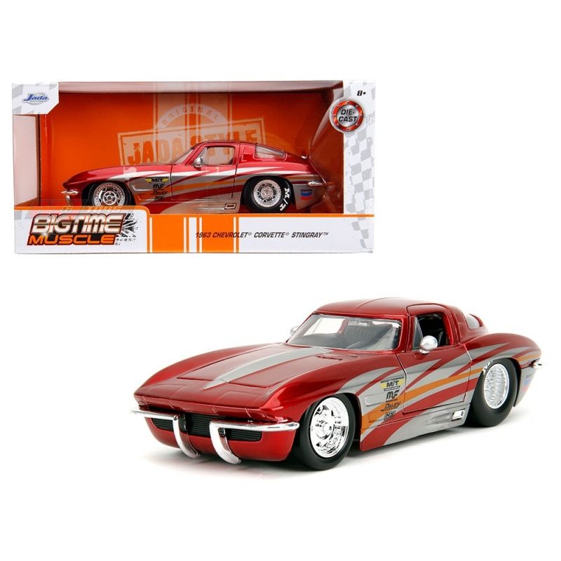 GENERICO - JADA 35023 1-24 BTM 1963 CORVETTE STINGRAY CHEVRON