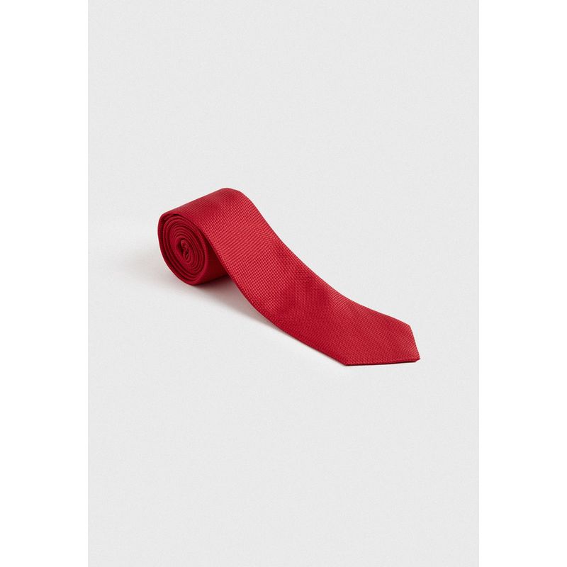 TRIAL - Corbata hombre Formal Luxury Seda Burdeo
