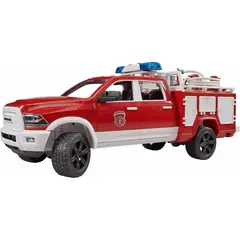 BRUDER - 02544 RAM 2500 FIRE ENGINE TRUCK WITH LIGHT + SOUND