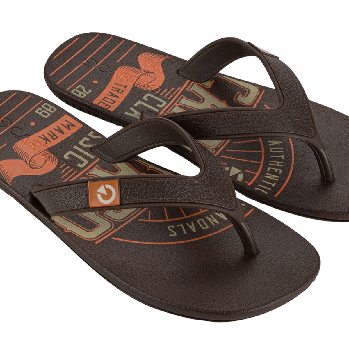 CARTAGO - Sandalia Hombre Café dakar Cartago