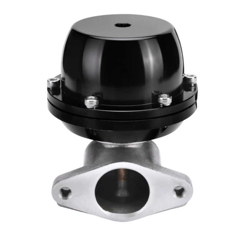 GENERICO - Válvula wastegate externa 38mm modelo f38  resorte 14psi Negro