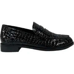 DETOGNI - Mocasín Mujer Negro Salamanca