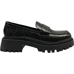 DETOGNI - Mocasín Mujer Negro Savona