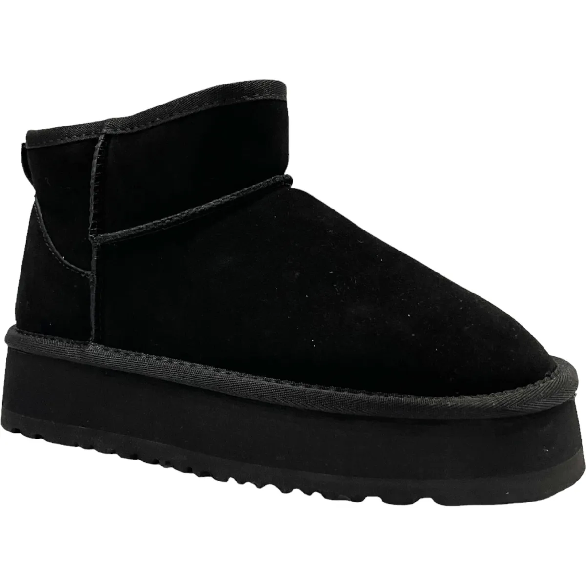 DETOGNI - Botin Cuero Mujer Negro San Francisco Detogni DETOGNI