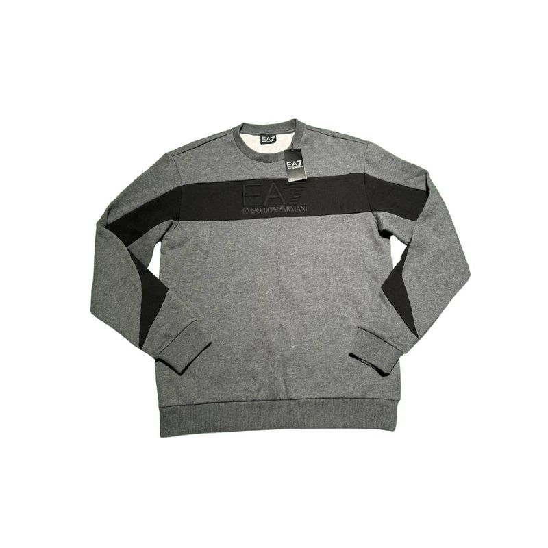 ARMANI EXCHANGE - Poleron Negro Emporio Armani Gris talla M