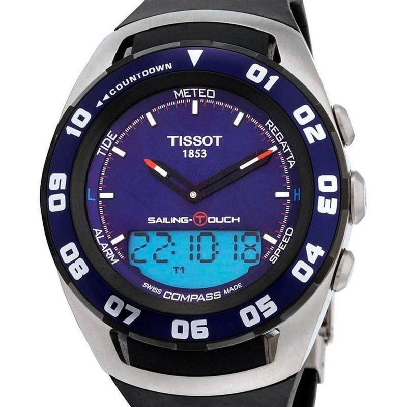 TISSOT - Reloj Tissot Sailing Touch Esfera Azul Hombre