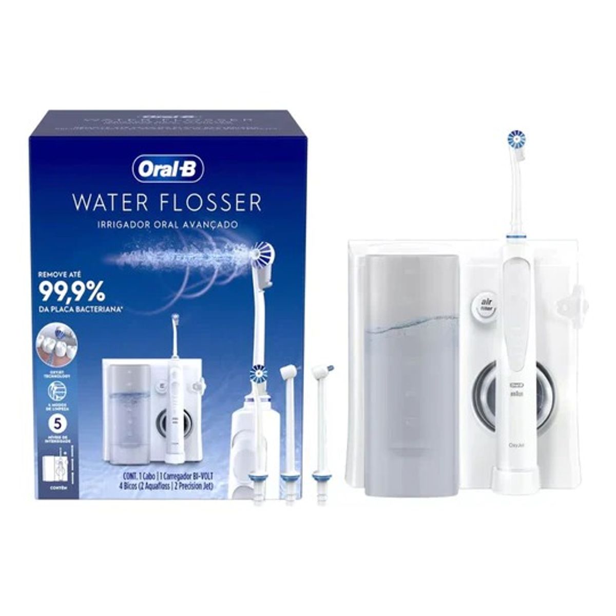 ORAL B - Irrigador Bucal Oral-b Water Flosser Blanco