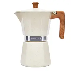SIMPLE COOK - Cafetera Italiana Siena 9 tazas