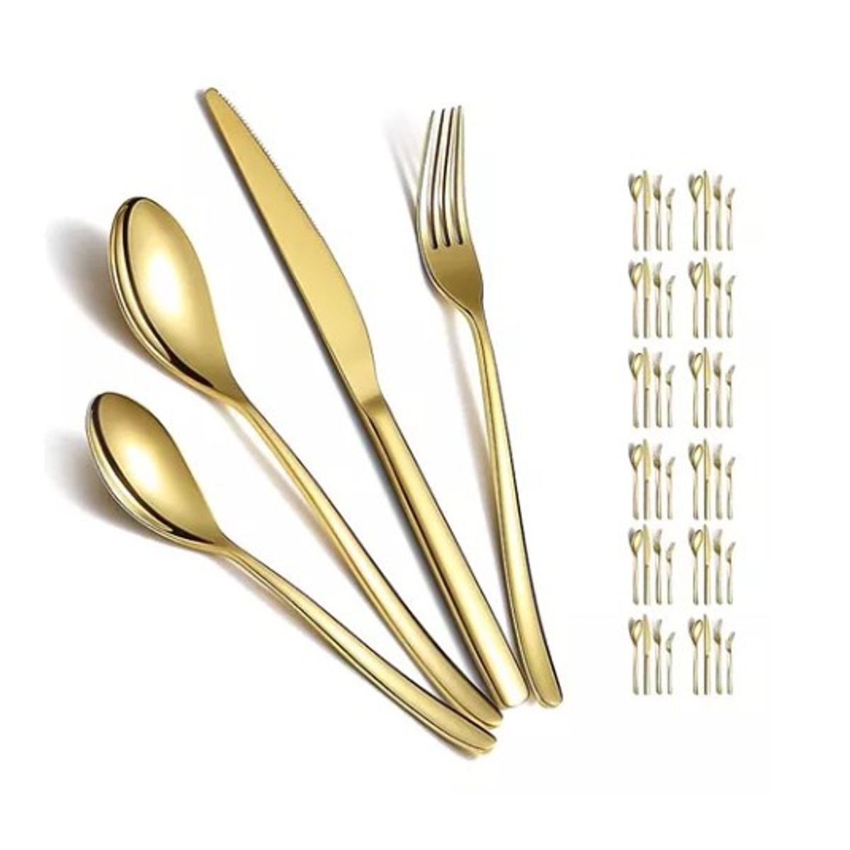 GENERICO - Set De Cubiertos 48 Piezas Cuchilleria / Servicio