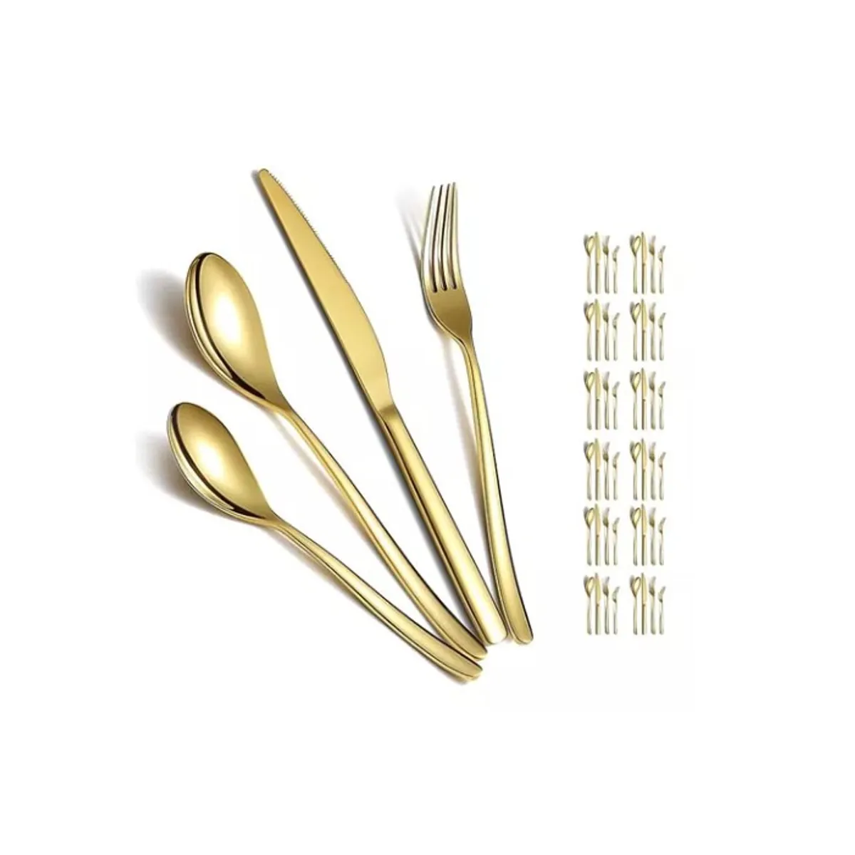 GENERICO - Set De Cubiertos 48 Piezas Cuchilleria / Servicio