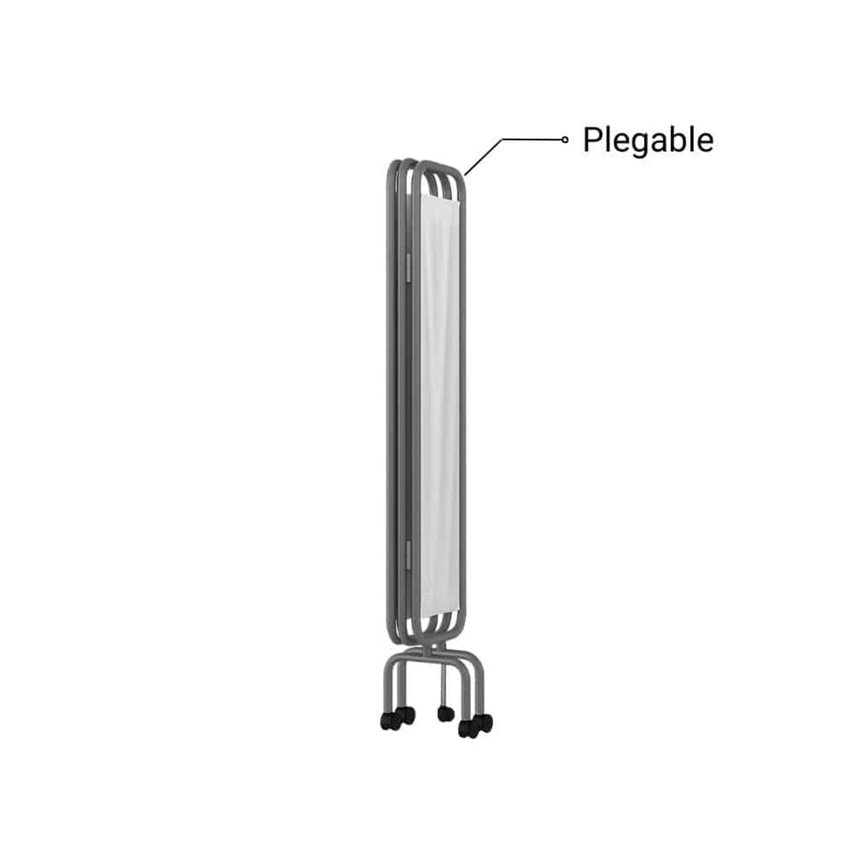 BOTICAMED - Biombo Clínico 3 Cuerpos Esmaltado - Boticamed