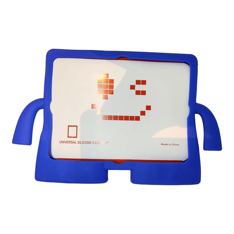 GENERICO - Funda Universal De Silicona Para Tablet 10.1 Pulgada azul