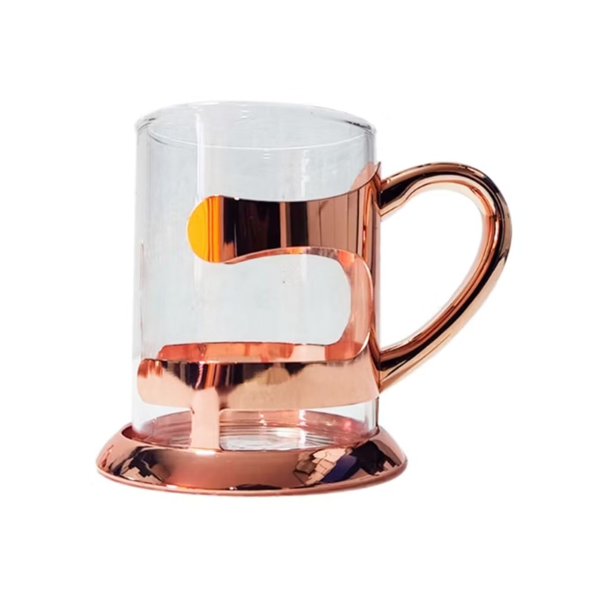 GENERICO - SET DE 2 TAZAS DE CAFE COBRE