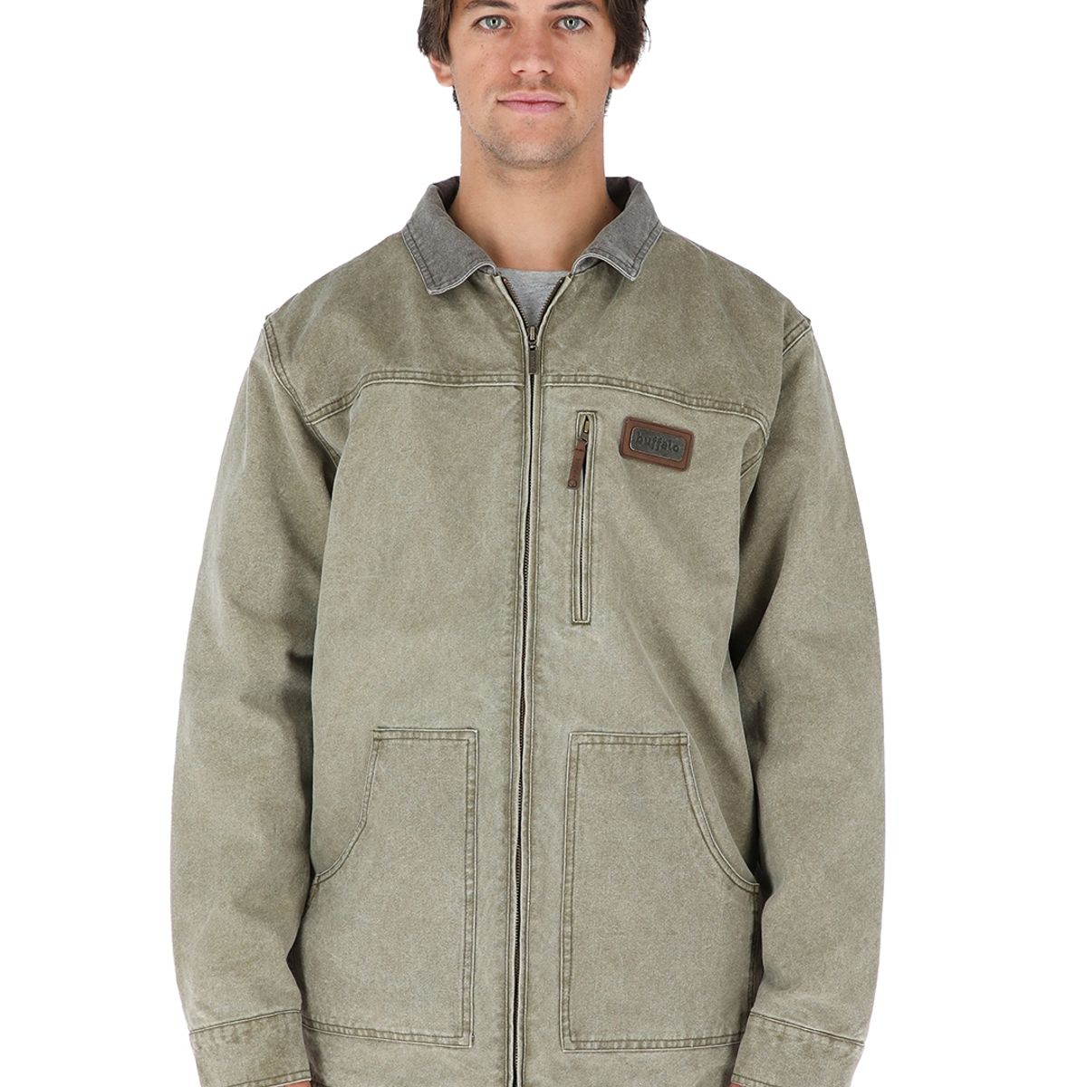 BUFFALO CHILE - Chaqueta Itata Verde Hombre