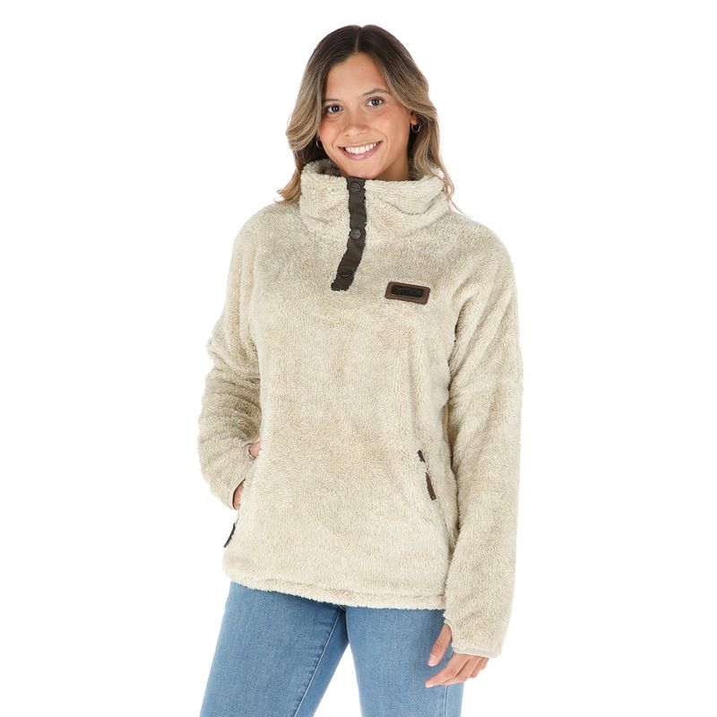BUFFALO CHILE - Chaqueta Nomada Crudo Mujer
