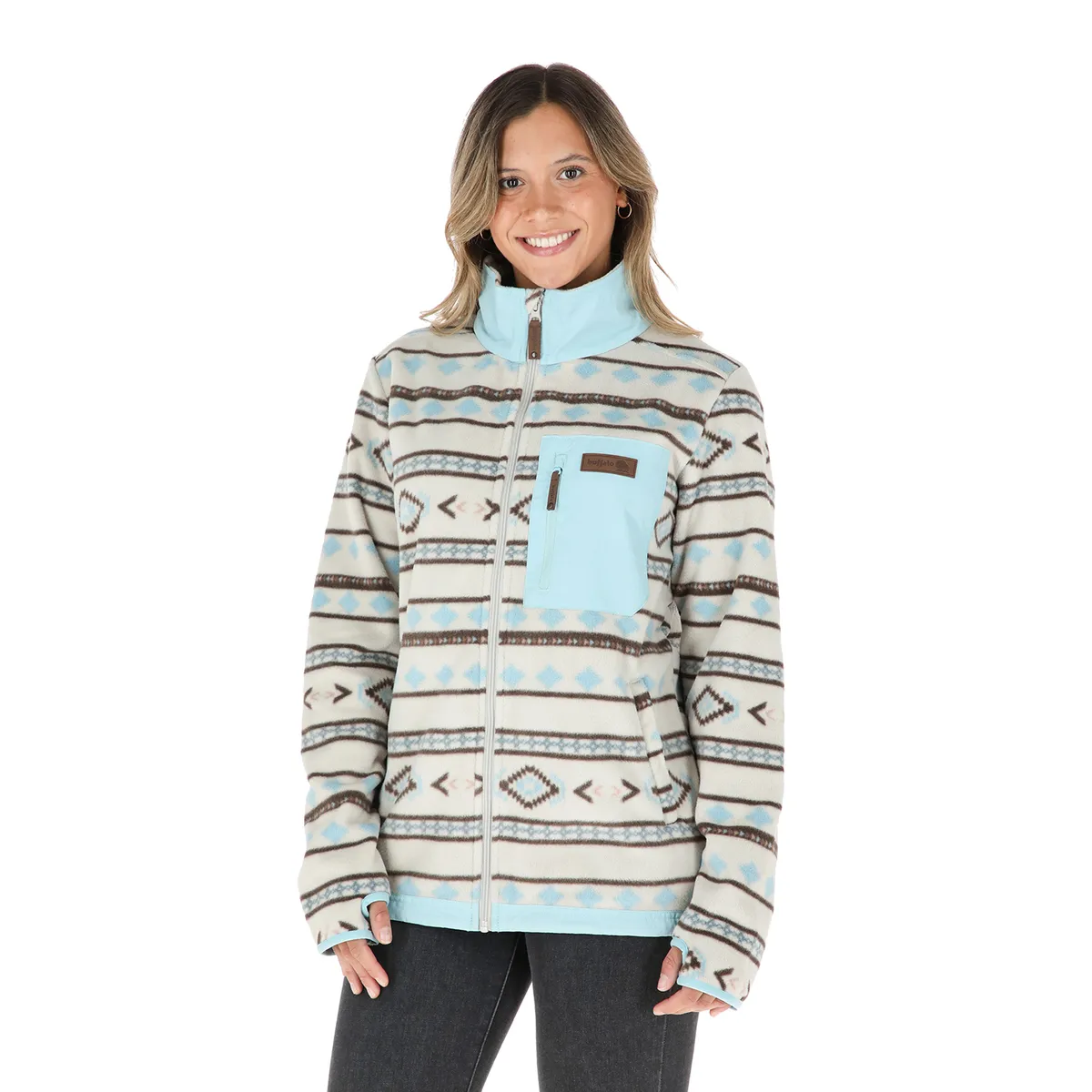 BUFFALO CHILE - Polar Veinticuatro Siete Print Mujer Buffalo