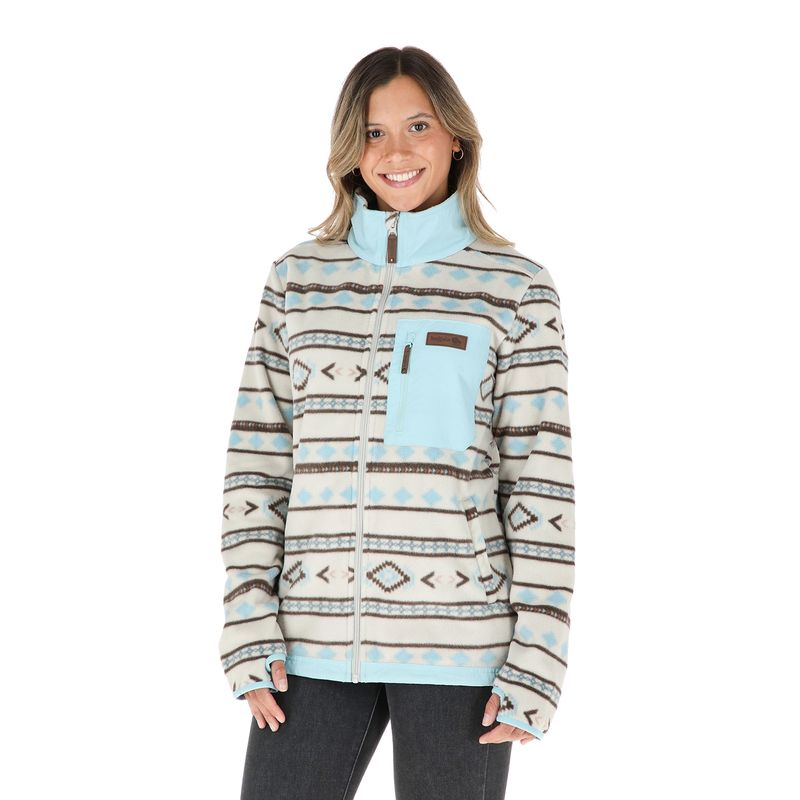 BUFFALO CHILE - Polar Veinticuatro Siete Pattern Mujer