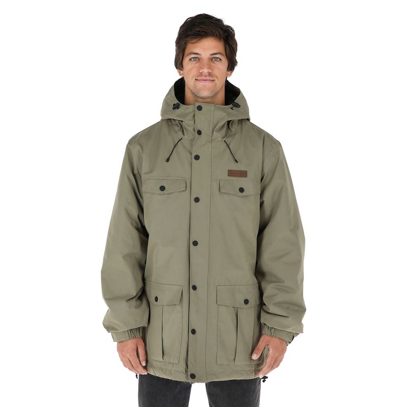 BUFFALO CHILE - Chaqueta Tepu Verde - Negro Jaspeado Hombre