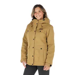 BUFFALO CHILE - Chaqueta Tepu Mostaza - Negro Jaspeado Mujer