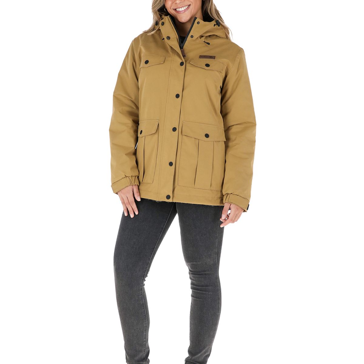 BUFFALO CHILE - Parka Impermeable Reversible Tepu Mujer Buffalo