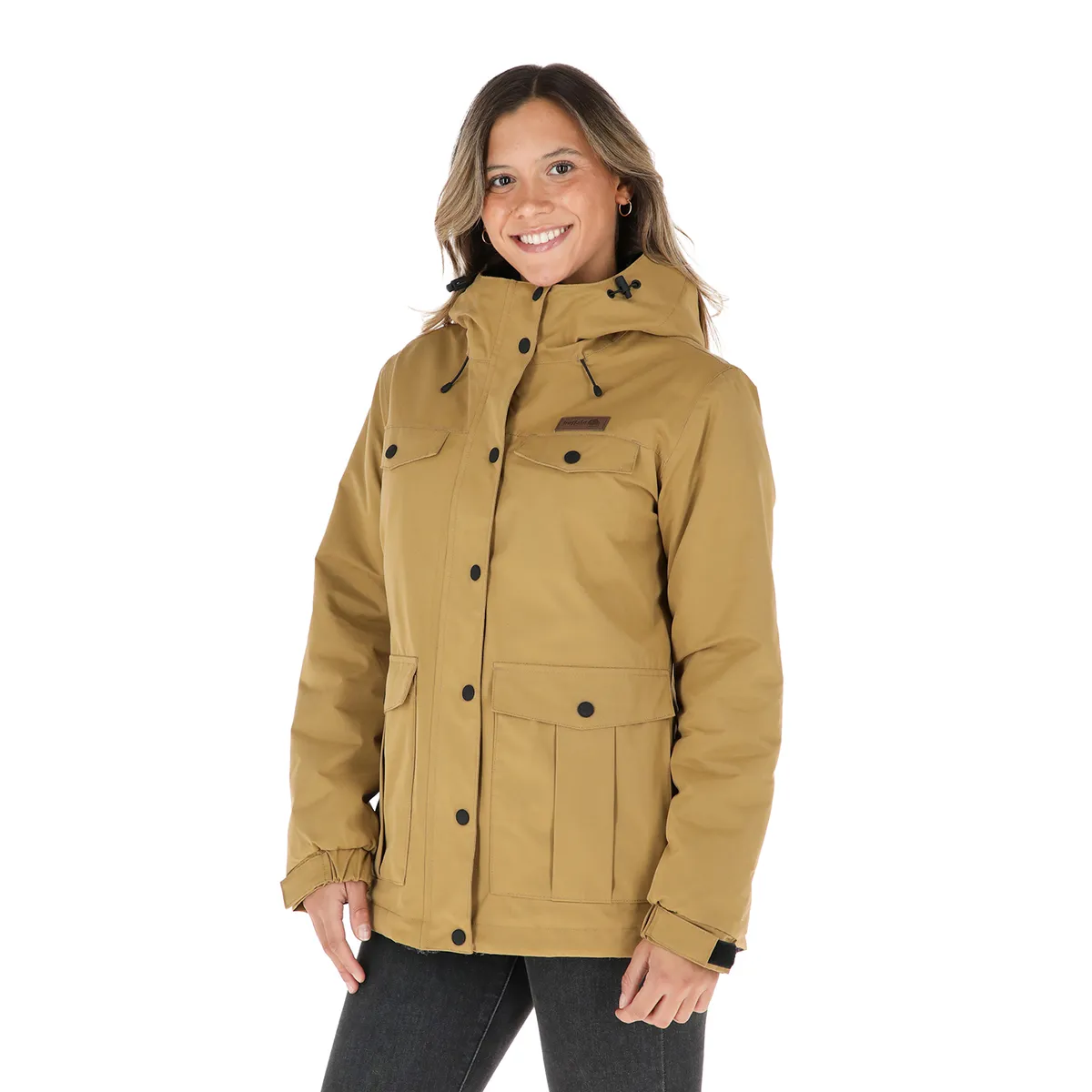 BUFFALO CHILE - Parka Impermeable Reversible Tepu Mujer Buffalo