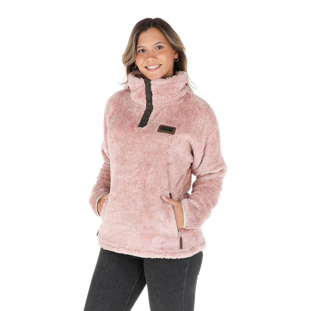 BUFFALO CHILE - Chaqueta Nomada Rosado Mujer