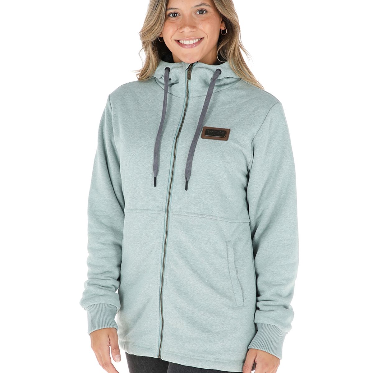 BUFFALO CHILE - Poleron Chiporro Turquesa Mujer