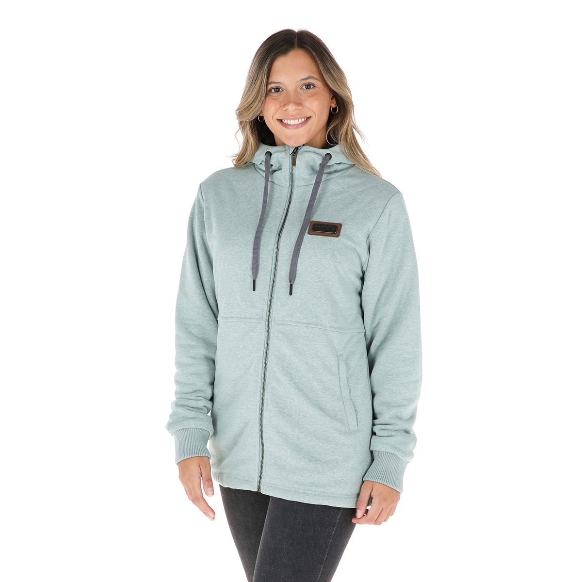 BUFFALO CHILE - Poleron Chiporro Turquesa Mujer