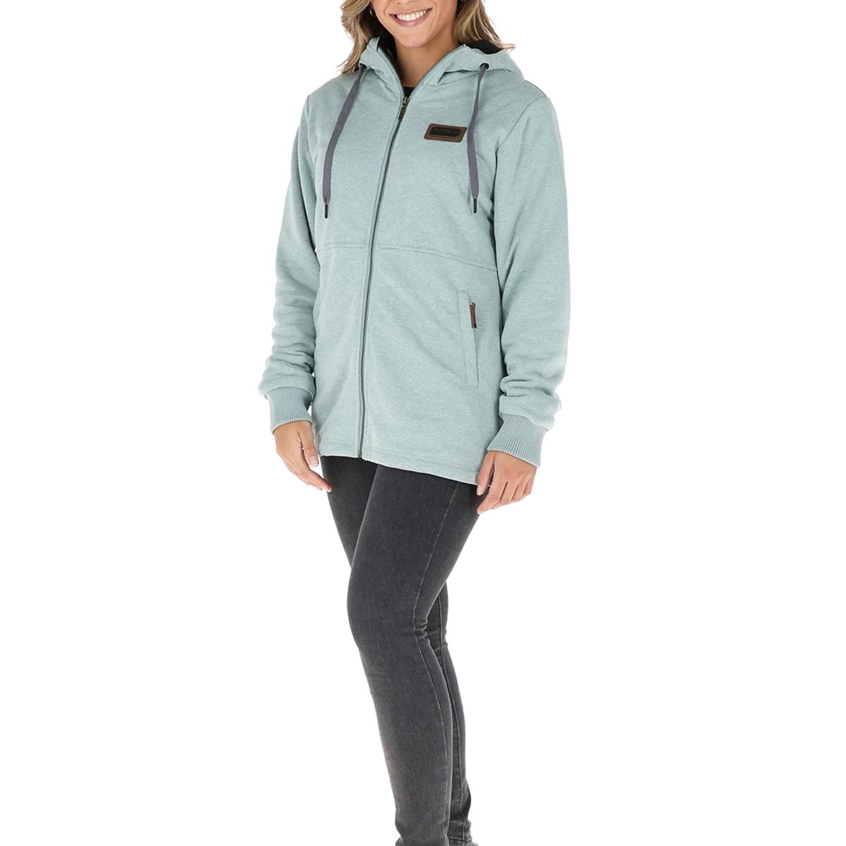 BUFFALO CHILE - Poleron Chiporro Turquesa Mujer