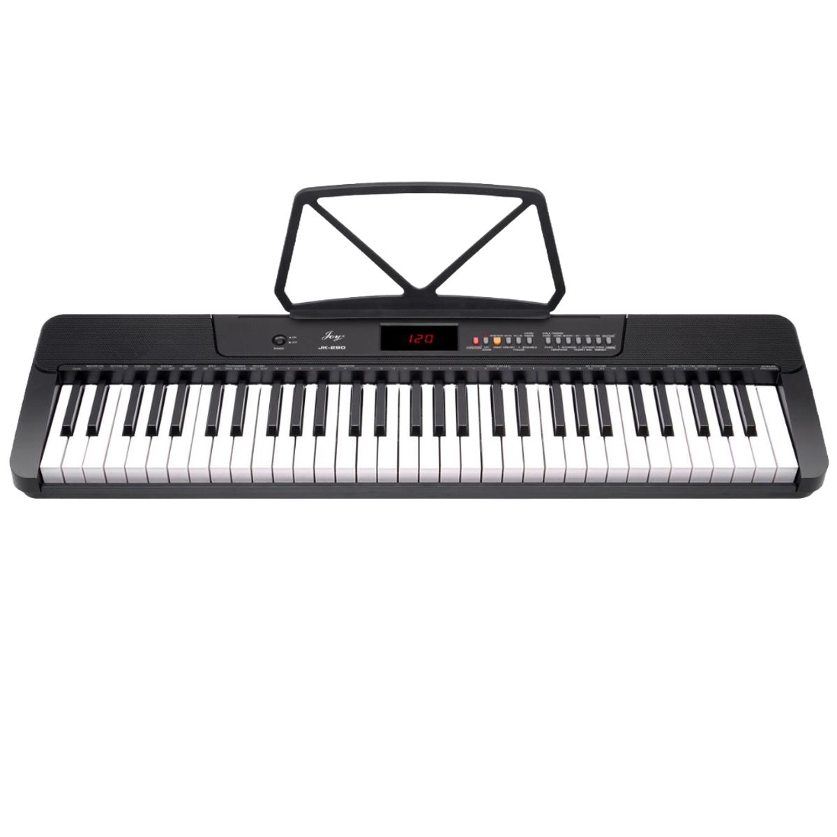 TONIC PIANOS - Teclado Musical Piano 61 Notas +Stand+Silla+Aud BLK Ton 650