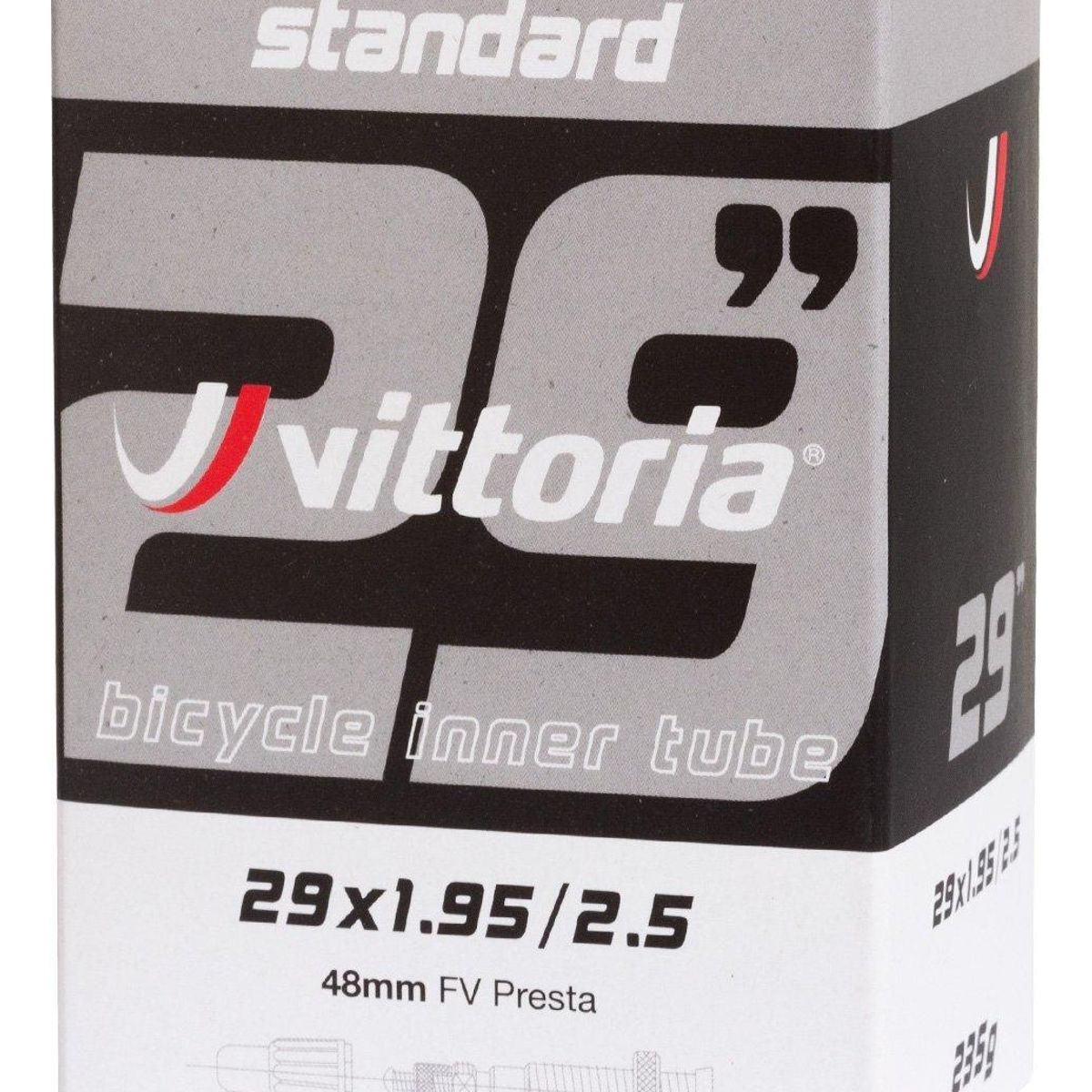 VITTORIA - Cámara Bicicleta Vittoria Standard Aro 29 X 1.95/2.5 V Prest