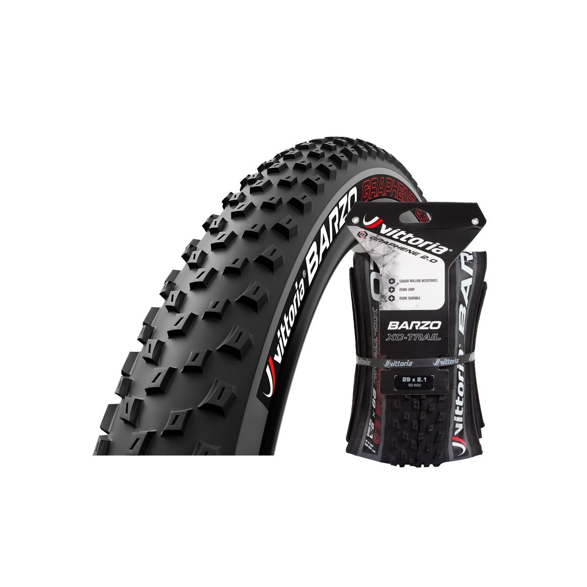 VITTORIA - Neumático bicicleta Vittoria Barzo XC Trail aro 29 X 21 VITTORIA