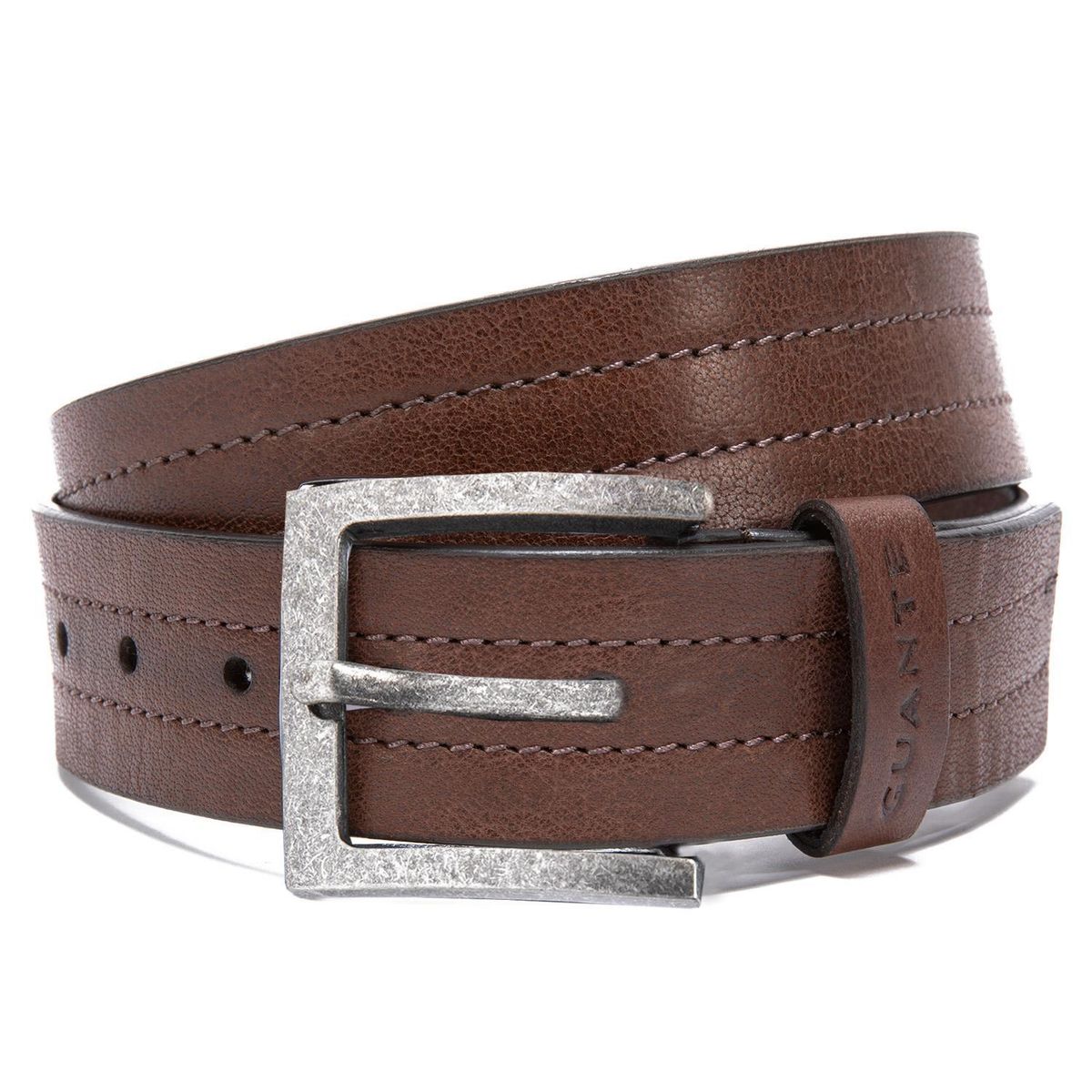 GUANTE - Cinturon - Cinturon Casual - Guante - Cafe