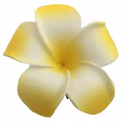 GENERICO - Flores Tipanie amarillo con pinza para el cabello