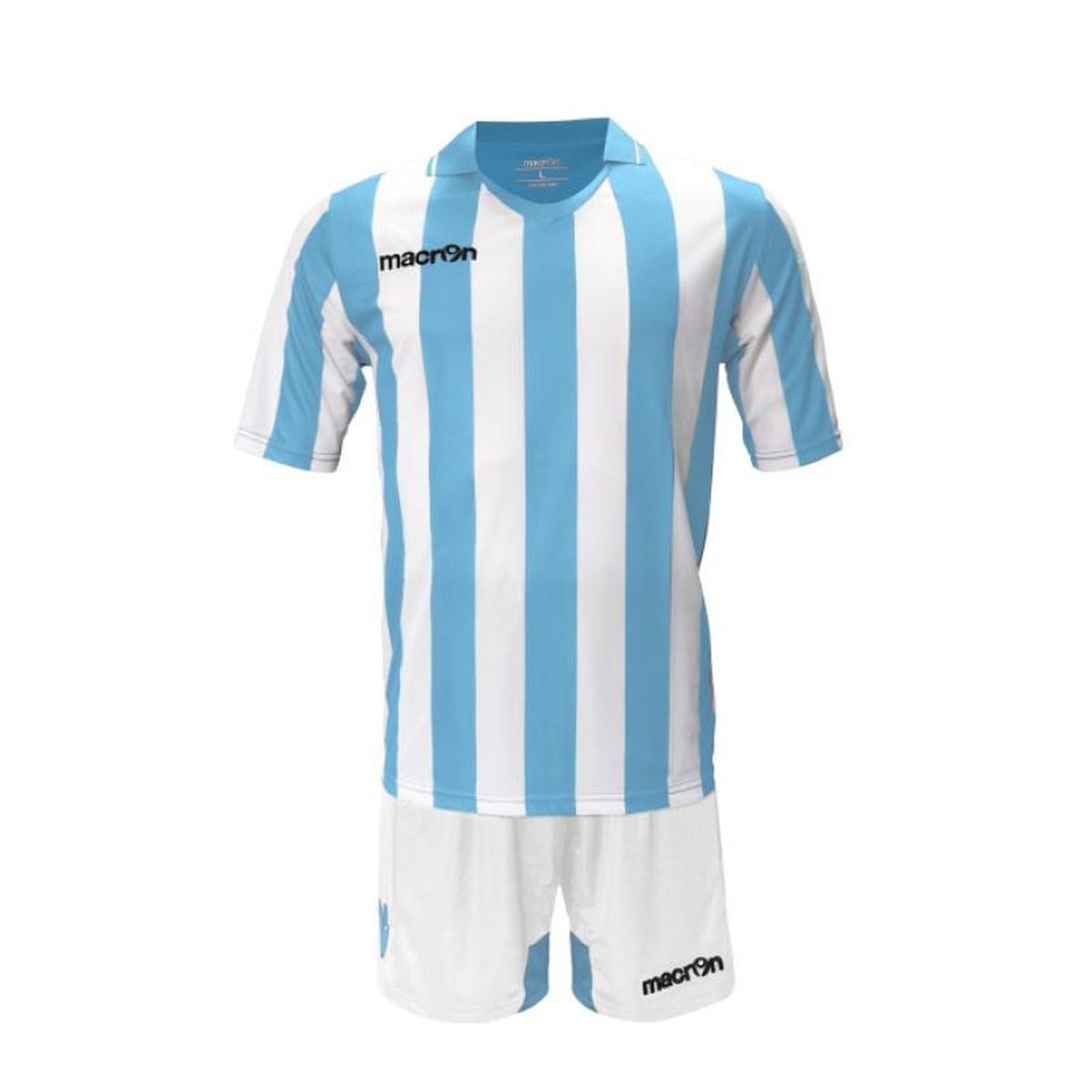 MACRON - Uniforme Fútbol Palermo Macron Rojo-Negro