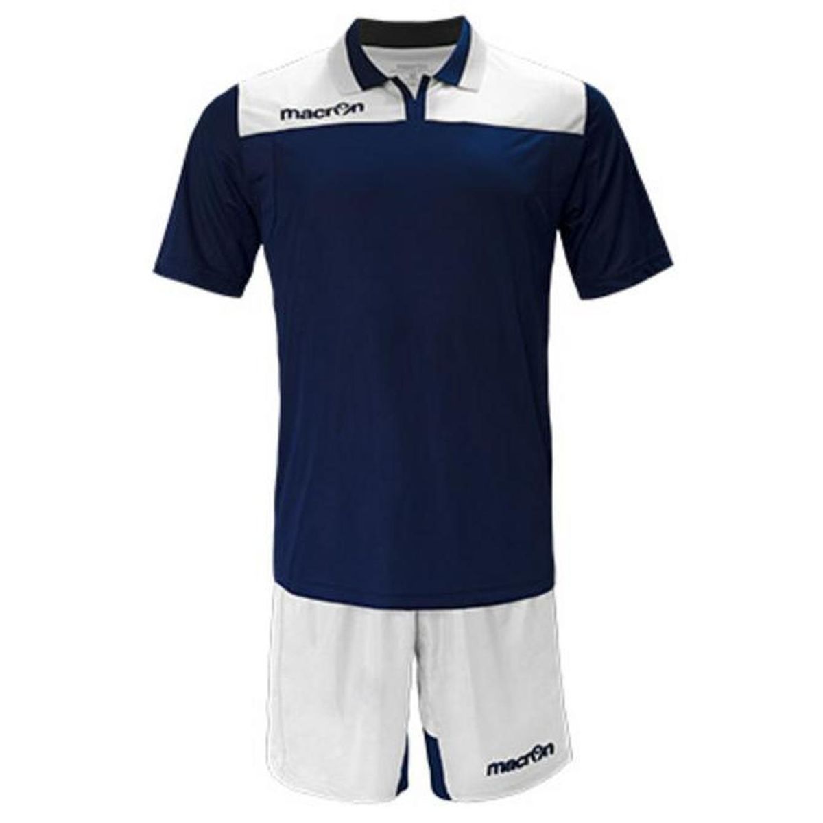 MACRON - Uniforme Fútbol Roma Macron Azul Marino-Blanco