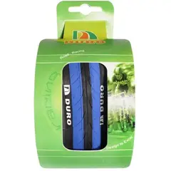 DURO - Neumático Stinger Negro/azul 700 X 23c Kevlar