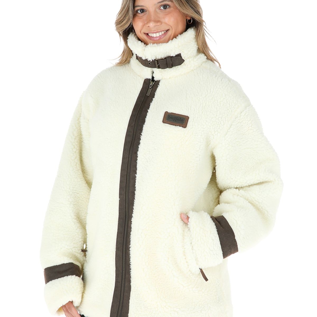 BUFFALO CHILE - Chaqueta Petra Crudo Mujer