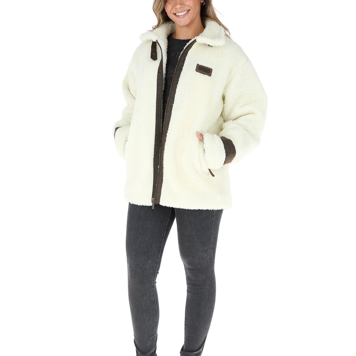 BUFFALO CHILE - Chaqueta Petra Crudo Mujer