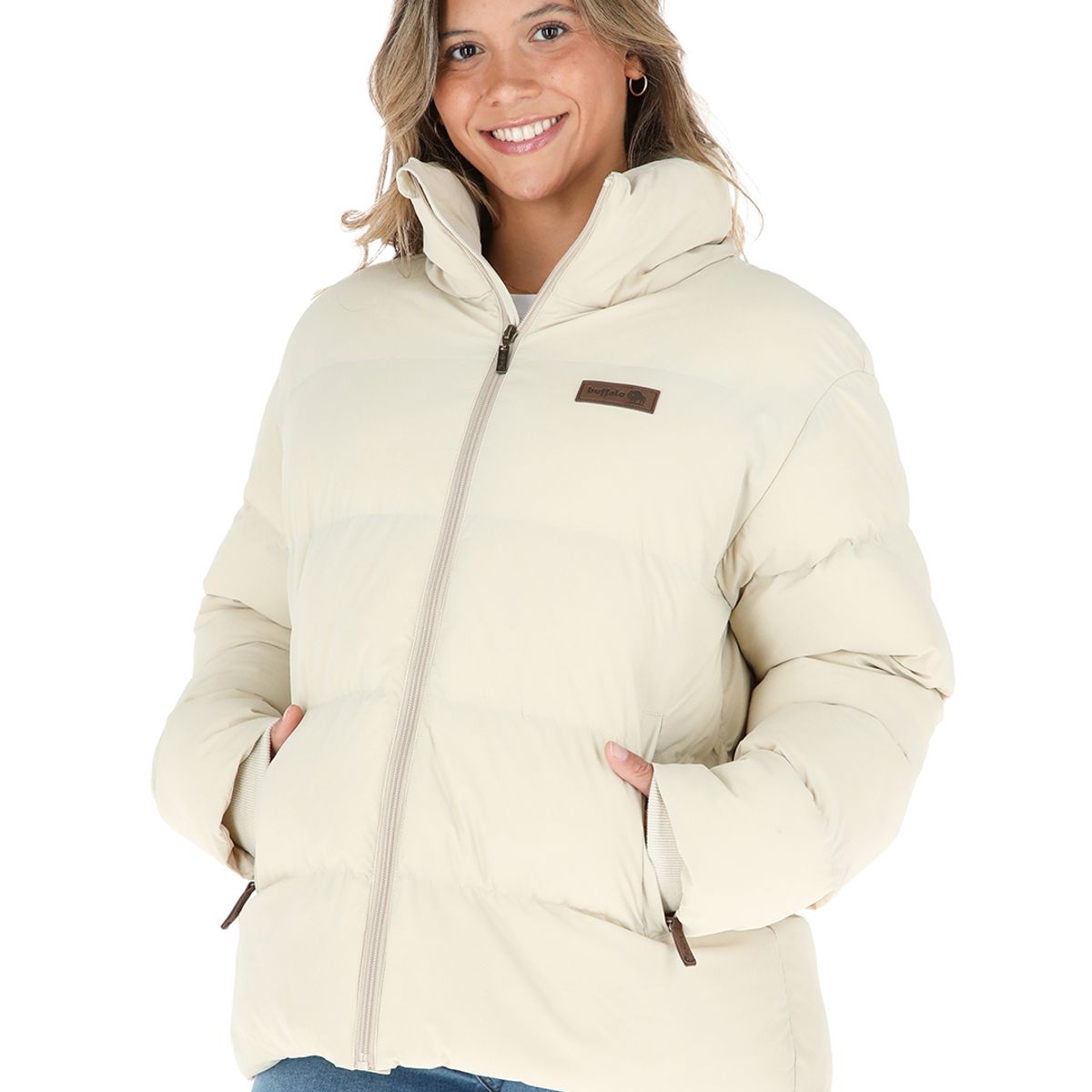 BUFFALO CHILE - Chaqueta Profa Beige Mujer