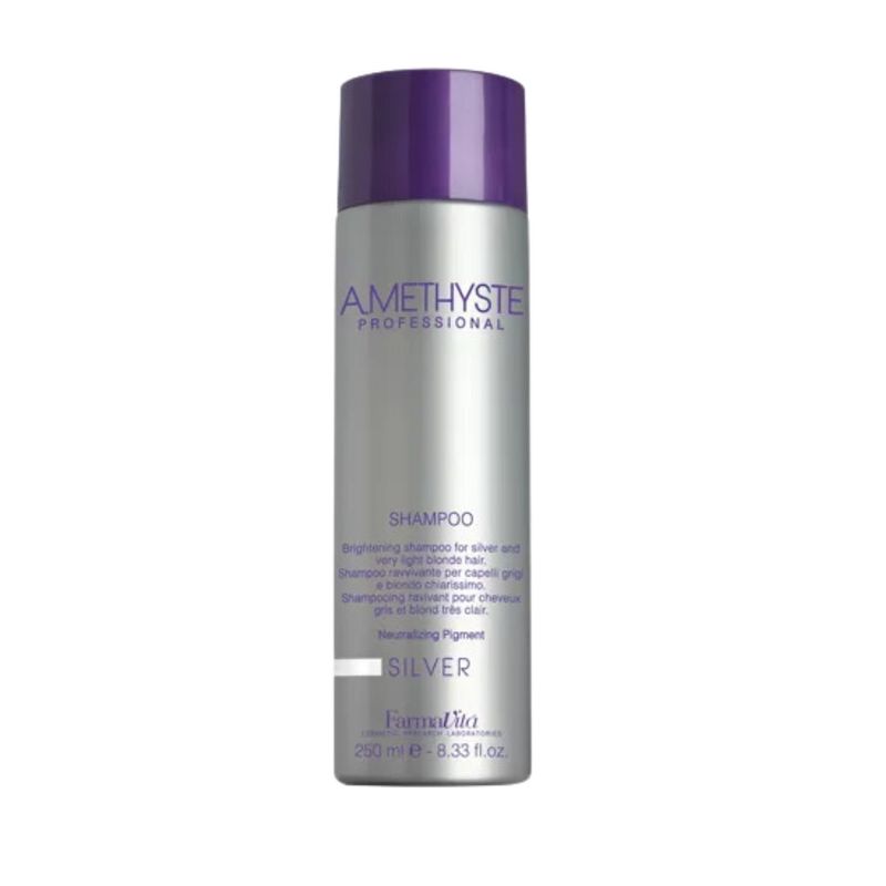 FARMAVITA - Shampoo Silver AMETHYSTE 250ml Farmavita Matizador